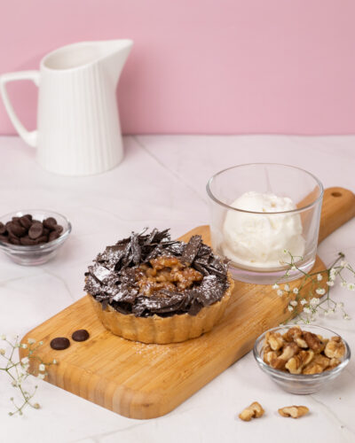 Walnut Chocolate Pie