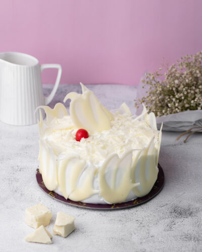 White Forest Cake
