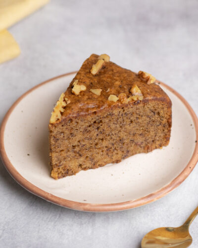 Banana Walnut Cake (1 Slice)